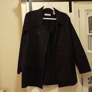 LT Pea Coat dark navy size 12